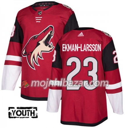 Dresovi Arizona Coyotes Oliver Ekman-Larsson 23 Adidas 2017-2018 Maroon Authentic - Dječji Dresovi Arizona Coyotes Oliver Ekman-Larsson 23 Adidas 2017-2018 Maroon Authentic - Dječji